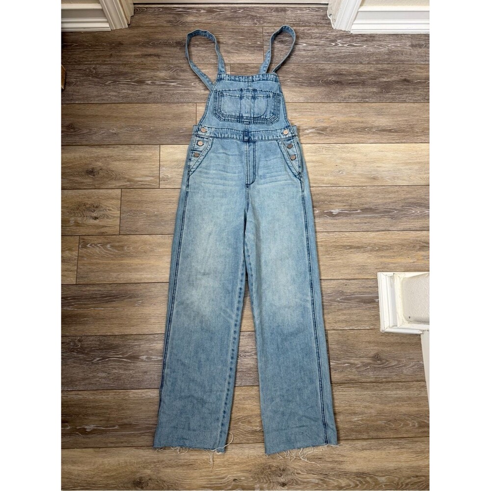 Joe's Jeans Light Blue Denim Overalls Sz S